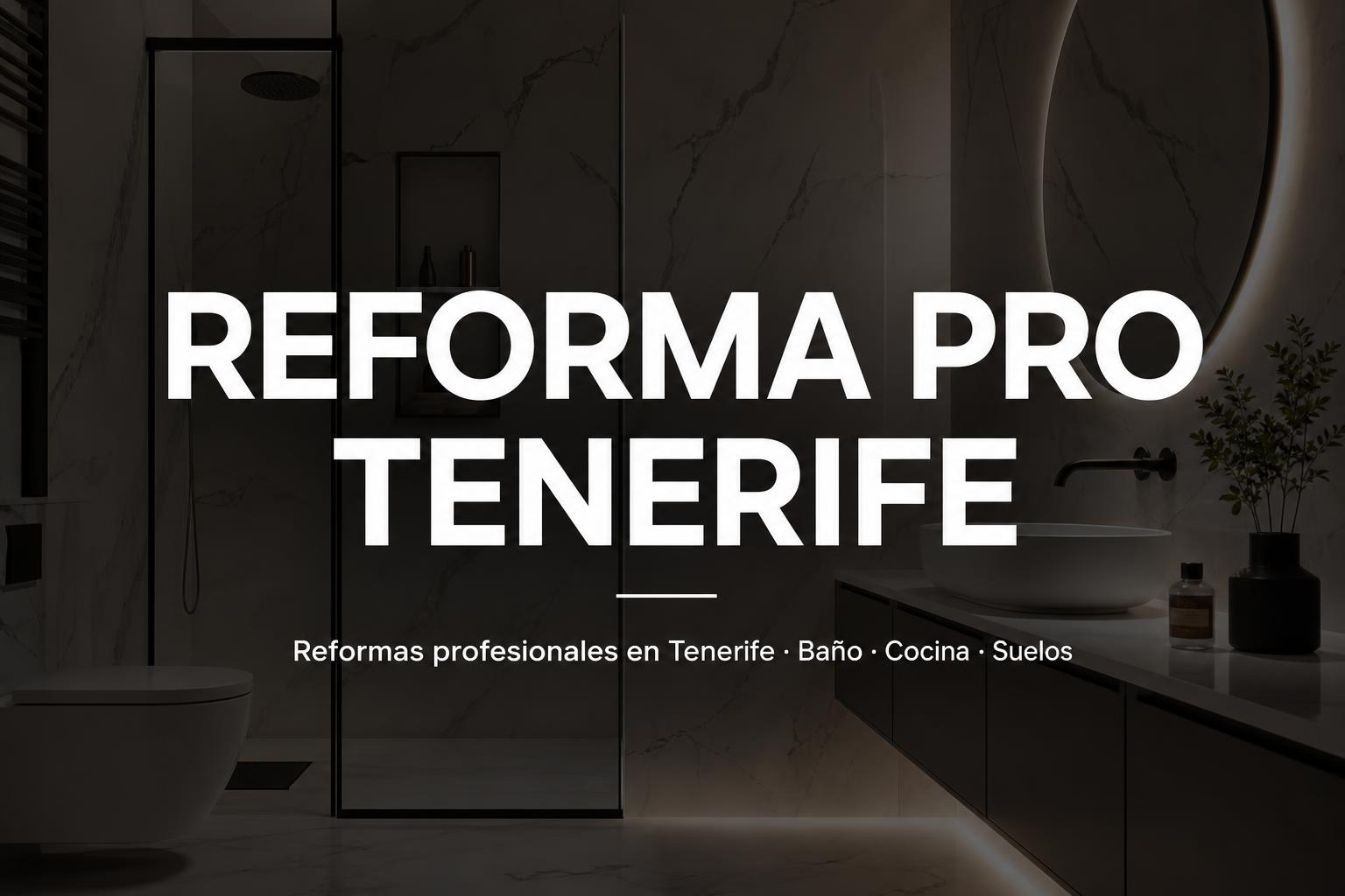 Reforma Pro Tenerife website preview