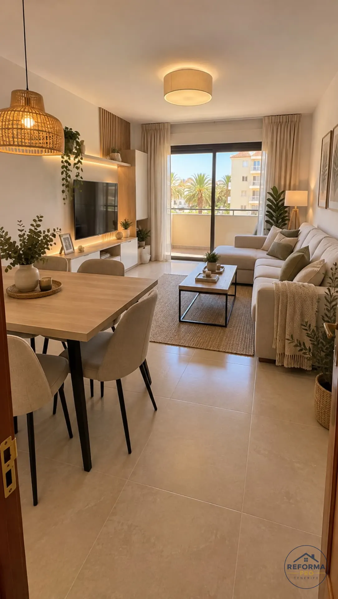 Piso entregado con salón y comedor Piso entregado con salón y comedor