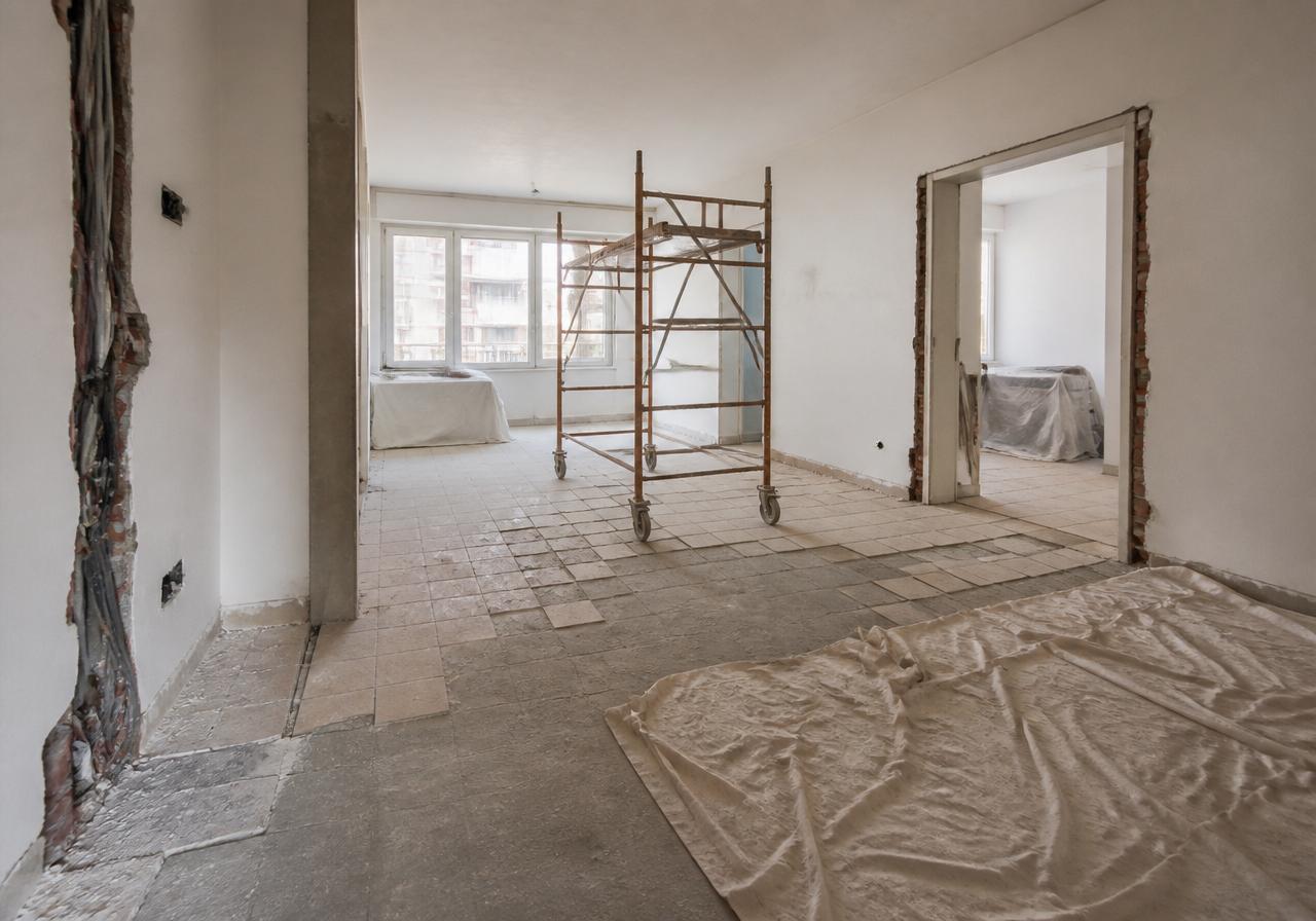 Appartamento in fase di ristrutturazione Appartamento in fase di ristrutturazione
