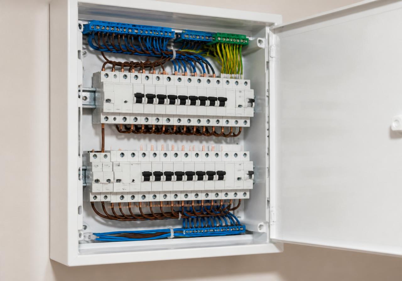Nuovo quadro elettrico organizzato Nuovo quadro elettrico organizzato