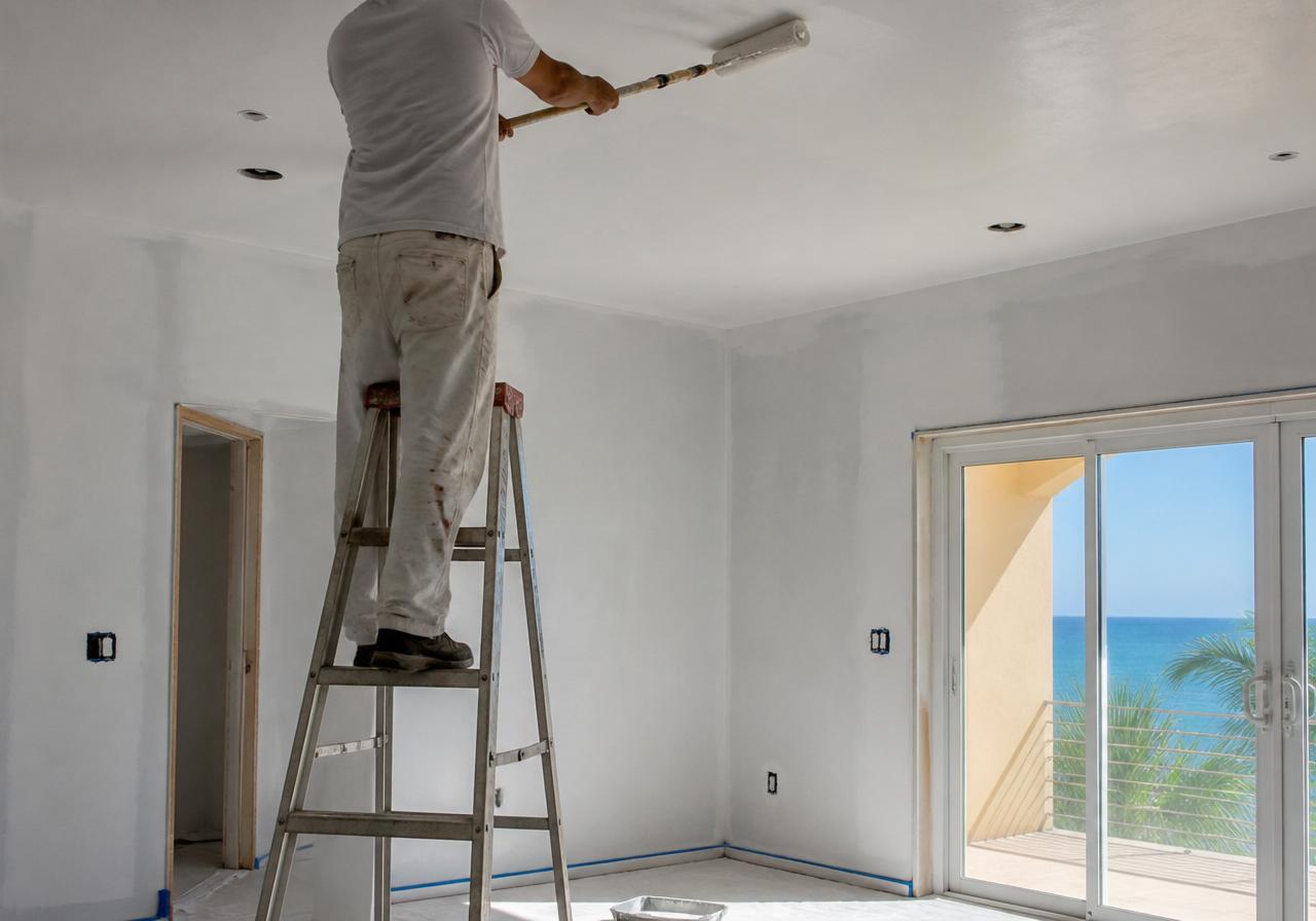 Tinteggiatura soffitto casa vacanze Tinteggiatura soffitto casa vacanze