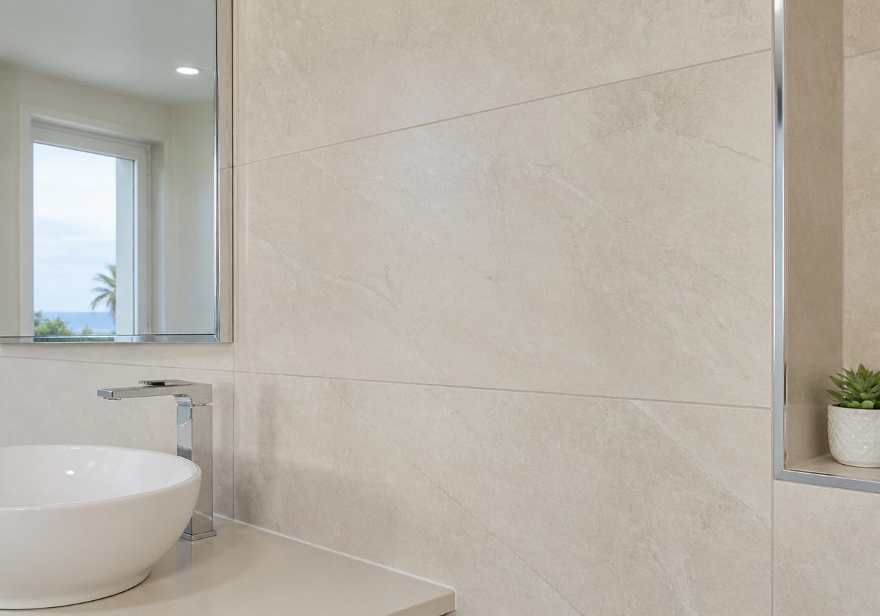 Rivestimento gres porcellanato bagno Tenerife Rivestimento gres porcellanato bagno Tenerife